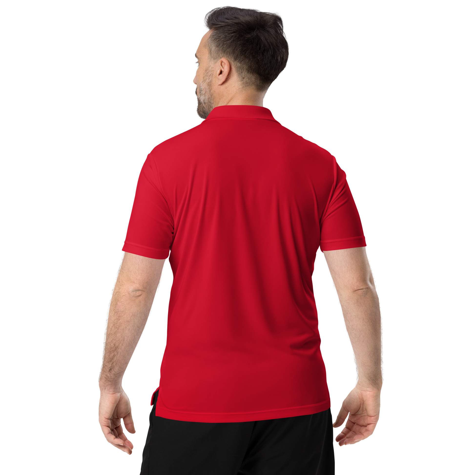 Adidas Performance Polo Shirt — Red