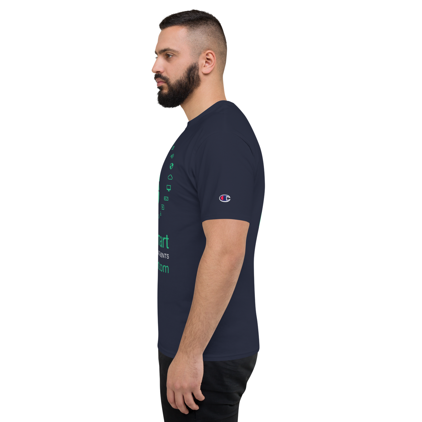 Men's Champion T-Shirt — Navy