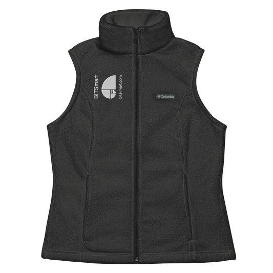 Women’s Columbia fleece vest — Grey